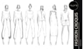 create fashion croquis illustration