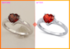 do change background and retouching