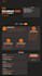 create a responsive webpage with HTML, CSS, and javascript