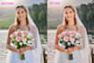 edit wedding photo in lightroom and capture one