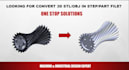 convert stl or obj files to step, iges, and solidworks cad