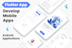 develop flutter mobile app