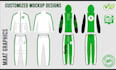 do attractive tracksuits sweat suit design clothes mockup