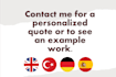proofread translate your documents in german, english, turkish, spanish in 24h