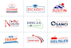 design modern political campaign logo
