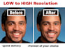 fix blurry photos, sharpen, upscale, enhance resolution