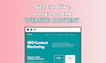 write high conversion SEO website content