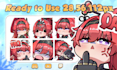 draw twitch emotes and animated emotes for vtuber stream