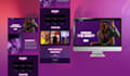 do professional website for artist, dj, influencer and company