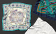 create customized scarf bandanas shawl patterns and fabric designs