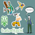 create a flat and isometric illustration for apps web and draw comics