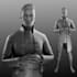 sculpt 3d character, 3d sculpture, 3d model for printing with zbrush and blender