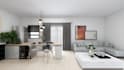 design your interior with space planning and realistic 3d rendering