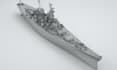 create a model of a warship
