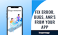 fix bugs, crashes, anrs and update android app according to playstore policy 35