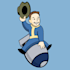draw vault boy from fallout video games