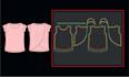 do professional garment pattern grading and size nesting