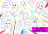 draw awesome children coloring book illustrations