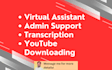 do data entry, web research, copy paste, and lead generation