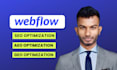 do webflow SEO for higher rank on google