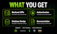 be your node js developer for mobile or web app backend apis