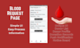 design and develop a blood donation android app