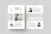 design your one pager, executive summary, or report