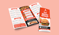 design restaurant menu, digital menu or TV screen menu