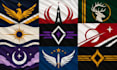 create modern custom flag design for business and events