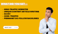 publish high da guest post, with SEO dofollow backlinks