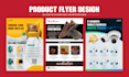 design flyers, posters, and postcards for your business and company