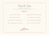 create wedding and event programs, menus, seating charts