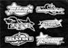 create y2k style streetwear logo