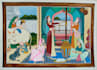 illustrate graceful indian folk paintings