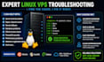 troubleshoot and fix linux vps, cloud server or hosting errors