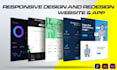 create responsive website design and  figma design website ui ux
