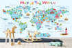 design professional doodle wall art, mural, decal art