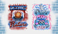 do oldschool airbrush style graffiti design
