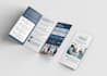 design professional bi fold and tri fold brochure design