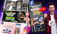 design social media post advertising creative