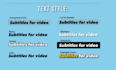 add an english subtitle or caption to your video