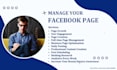 manage your facebook page for a week