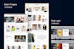 sell ecommerce web UI kit 38 pages, figma, adobe xd