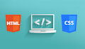 do web development using HTML and CSS