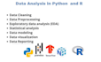 data analysis, data science and machine learning projects