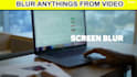 professional blur face object logo or anything in your video