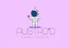 design mascot,gaming,twitch and minimalist astronaut logo