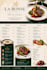 design modern restaurant menu, food flyer, cafe menu and digital menu board