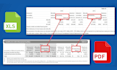 covert any scanned documents into word and excel