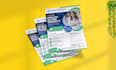 design professional flyers, brochures, postcards quickly